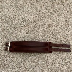 UNISEX Double Strap Leather Bracelet